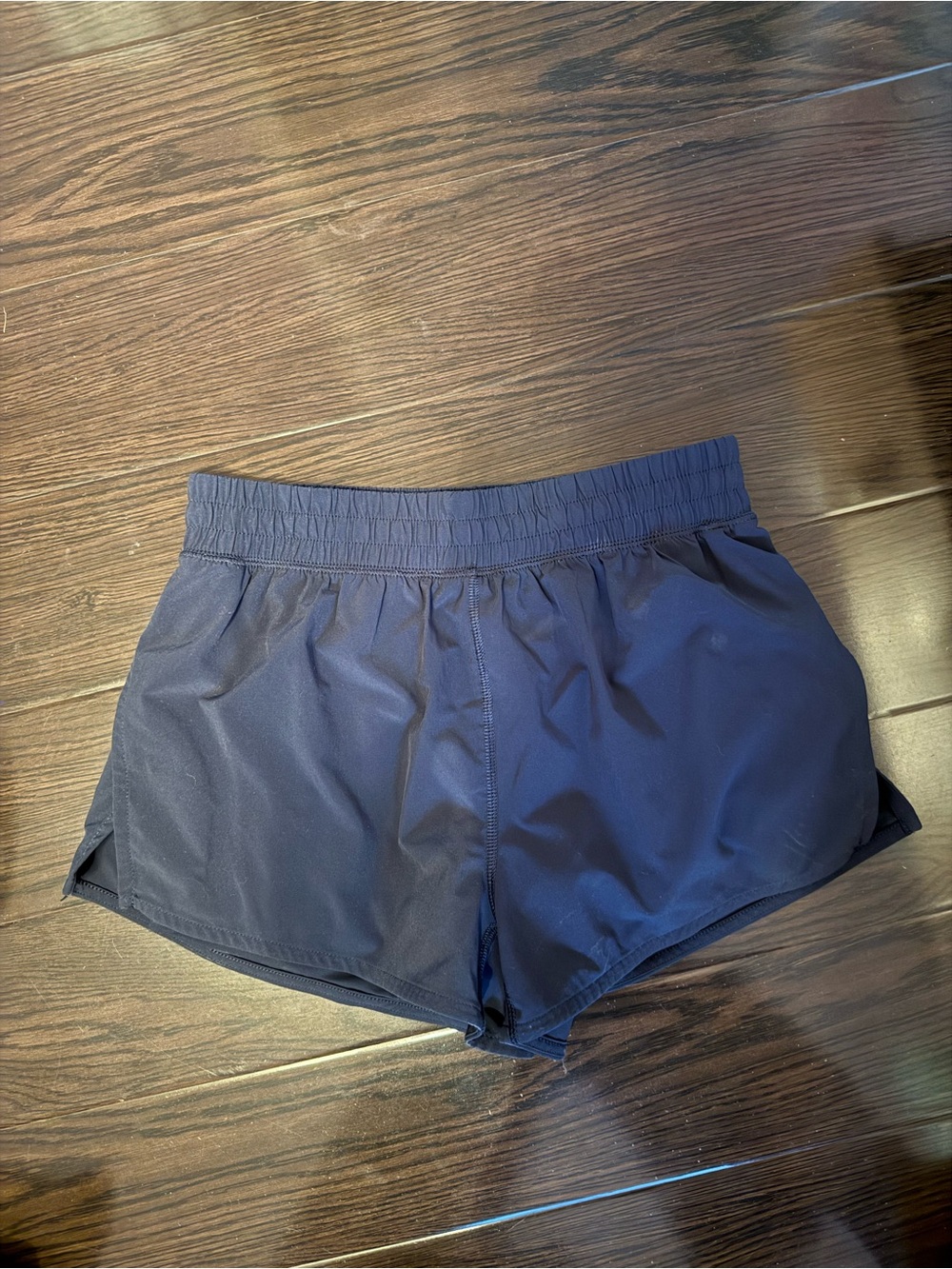 TNA Women's Navy Athletic Running Shorts